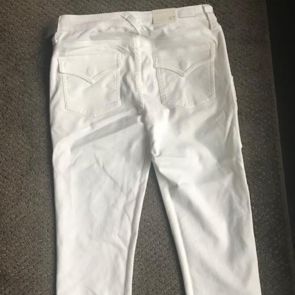Joie Park Skinny cargo pants in Cream. - Picture 3 of 3